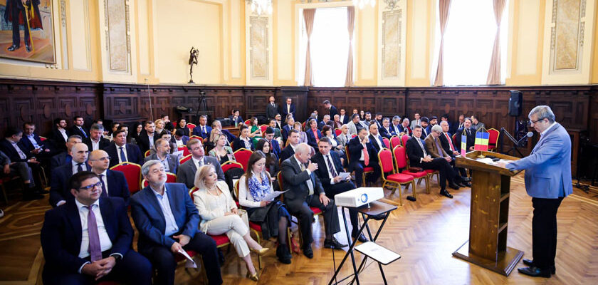 CCIB Palatului Camerei de Comerț și Industrie a Municipiului București a avut loc Lansarea Patronatului pentru Dezvoltare Durabilă România Republica Mo