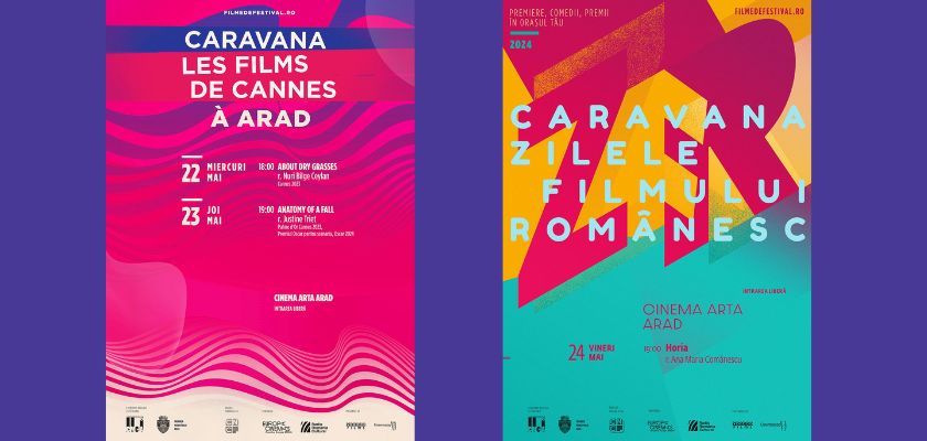 Caravana Les films des Cannes à Arad ediția de primăvară și Ziua Filmului Românesc, la Cinematograful Arta