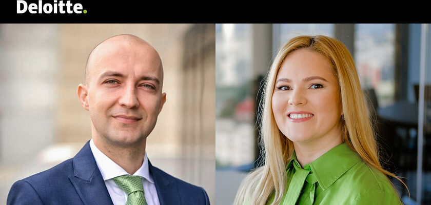 Claudiu Ghiurluc si Ana Serban, Deloitte