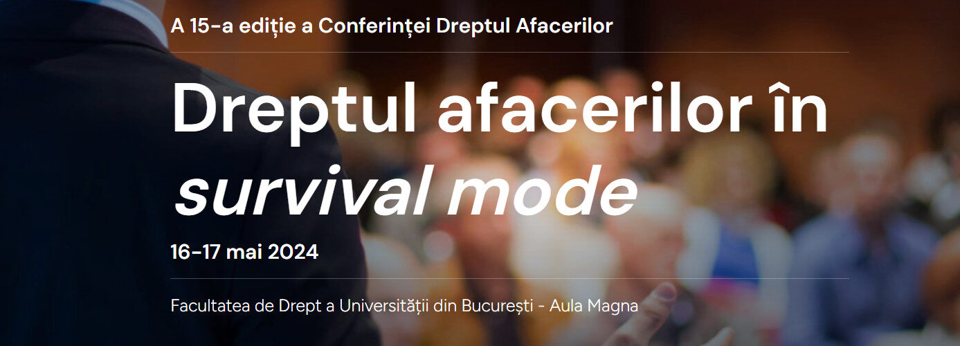 Conferința Dreptul Afacerilor 2024