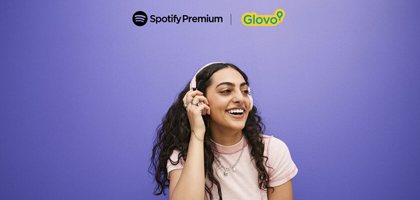 Parteneriat Glovo x Spotify