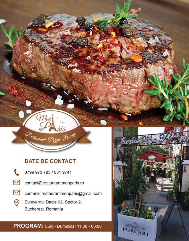 informatii contact Mon Paris Restaurant & Lounge Bucuresti