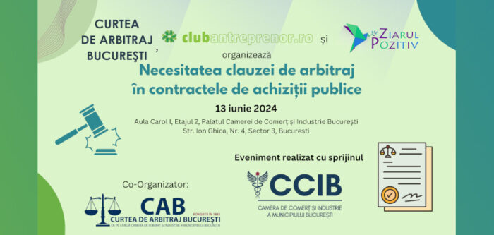Necesitatea clauzei de arbitraj în contractele de achiziții publice 13 iunie 2024 COVER