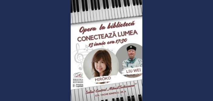 Celebra pianistă japoneză Hiroko Minakami, în Concert Extraordinar, la BMB