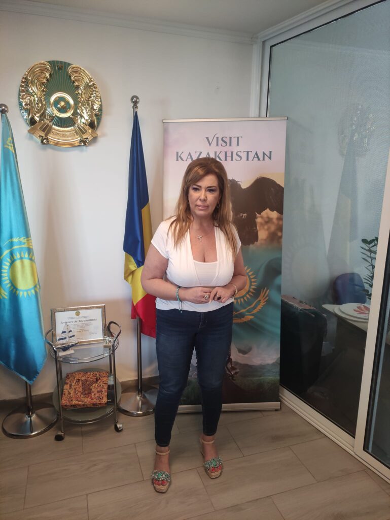Corina Martin & Consulatul Onorific al Republicii Kazakhstan la Constanta