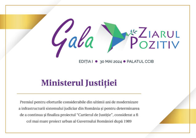 Gala Ziarul Pozitiv, Ediția I, 30 mai 2024, Palatul CCIB