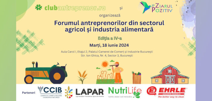 Forumul antreprenorilor din sectorul agricol și industria alimentară Ediția a IV-a, 18 iunie 2024 cover