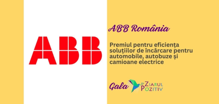 ABB România premiat la Gala Ziarul Pozitiv