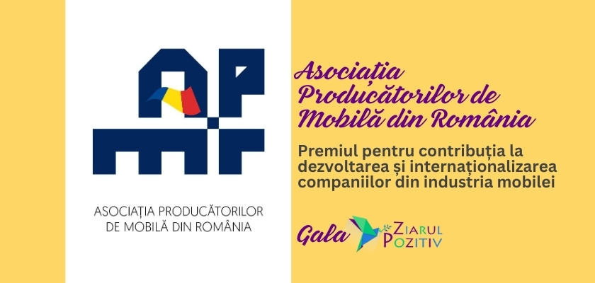Gala Ziarul Pozitiv - Asociația Producătorilor de Mobilă din România