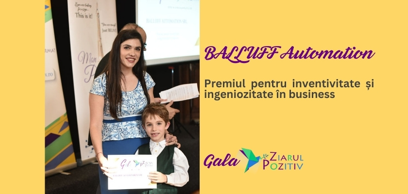 Gala Ziarul Pozitiv - BALLUFF Automation