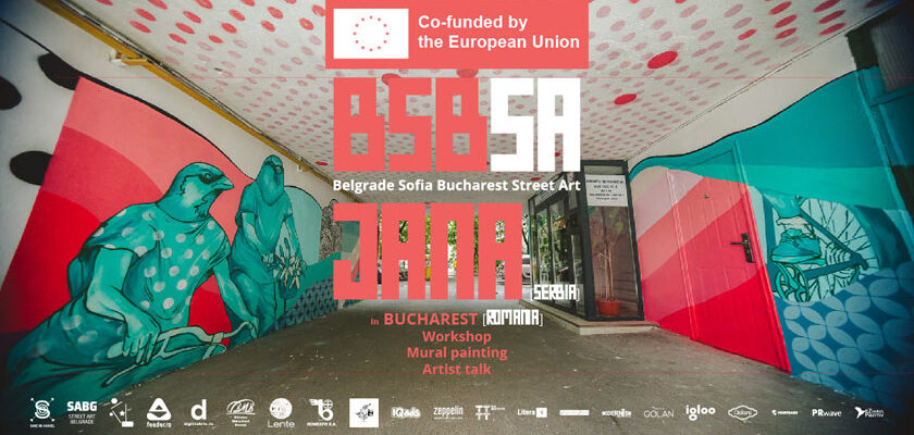 Jana Danilovic (Republic of Serbia) BSBSA street art in Bucharest