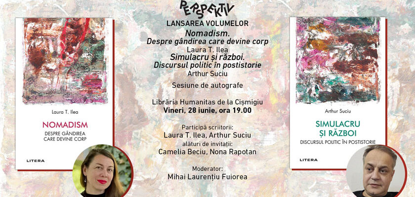 Lansare Editura Litera Colecția Perspektiv event Laura Ilea Arthur Suciu