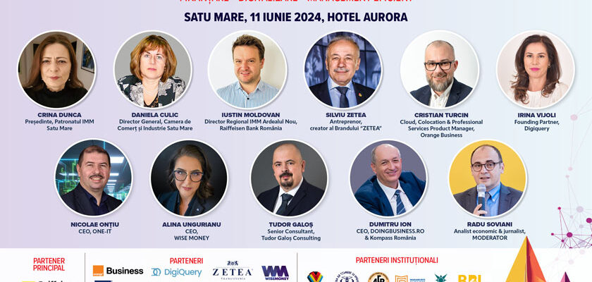 Speakeri Business Evolution Satu Mare 2
