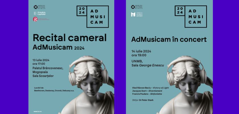 29 de absolvenți ai programului ICR de instruire muzicală concertează în încheierea ADMUSICAM 2024