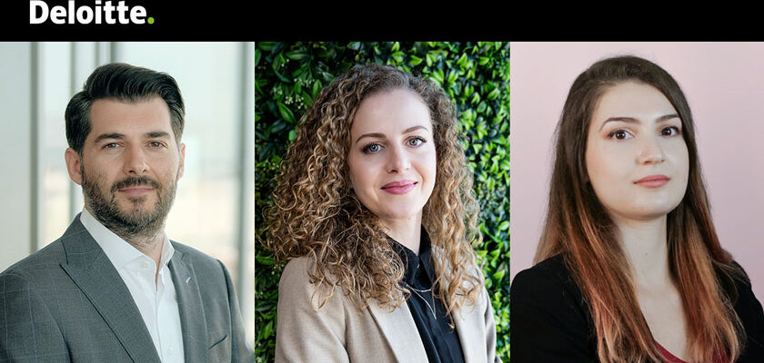 Adrian Teampau, Alina Alecu si Maria Baran, Deloitte Romania