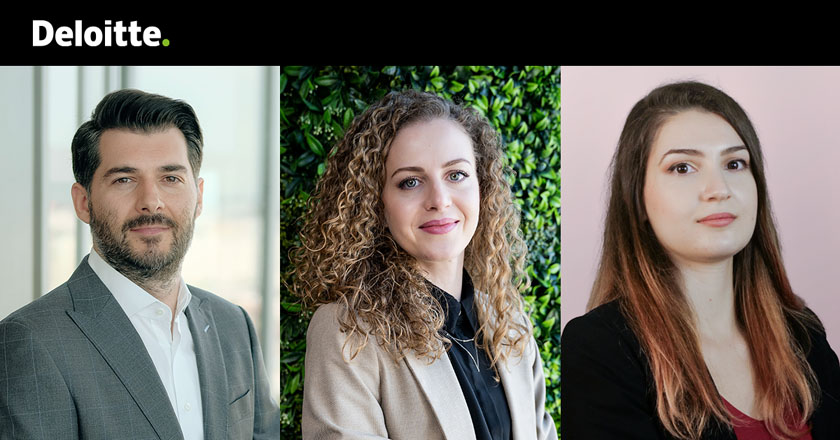 Adrian Teampau, Alina Alecu si Maria Baran, Deloitte Romania