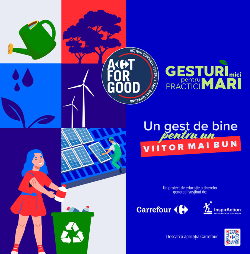 Carrefour România și Asociația InspirAction susțin educația din România Gesturi mici pentru practici mari_1