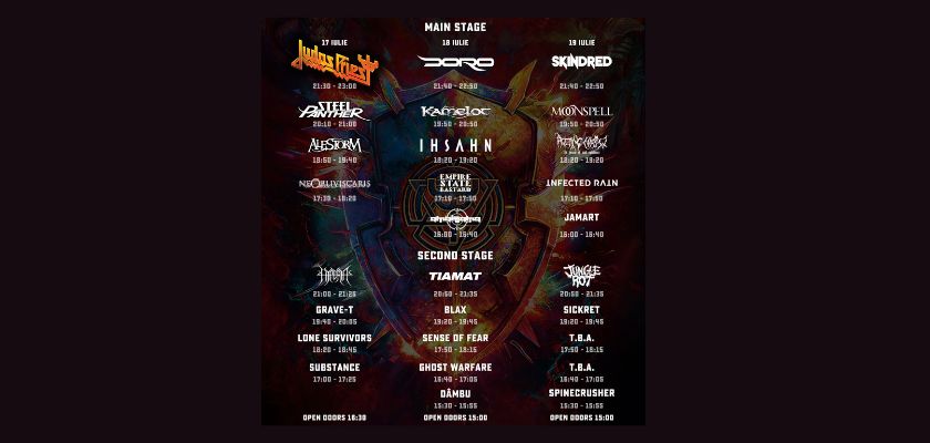 Metalhead Meeting 2024 la Romexpo! Judas Priest, Doro, Steel Panther, Skindred