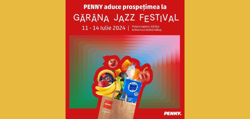 PENNY România este partener la Gărâna Jazz Festival 2024