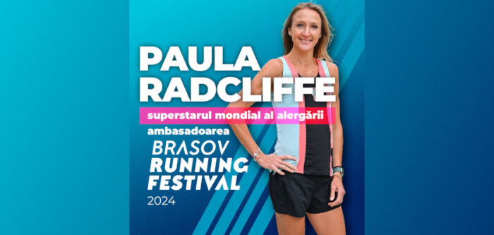 Paula Radcliffe Brașov Running Festival 2024 cover ZP