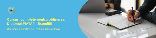 USER O nouă serie de cursuri complete de expediții de marfă pentru obținerea Diplomei FIATA începe din toamnă