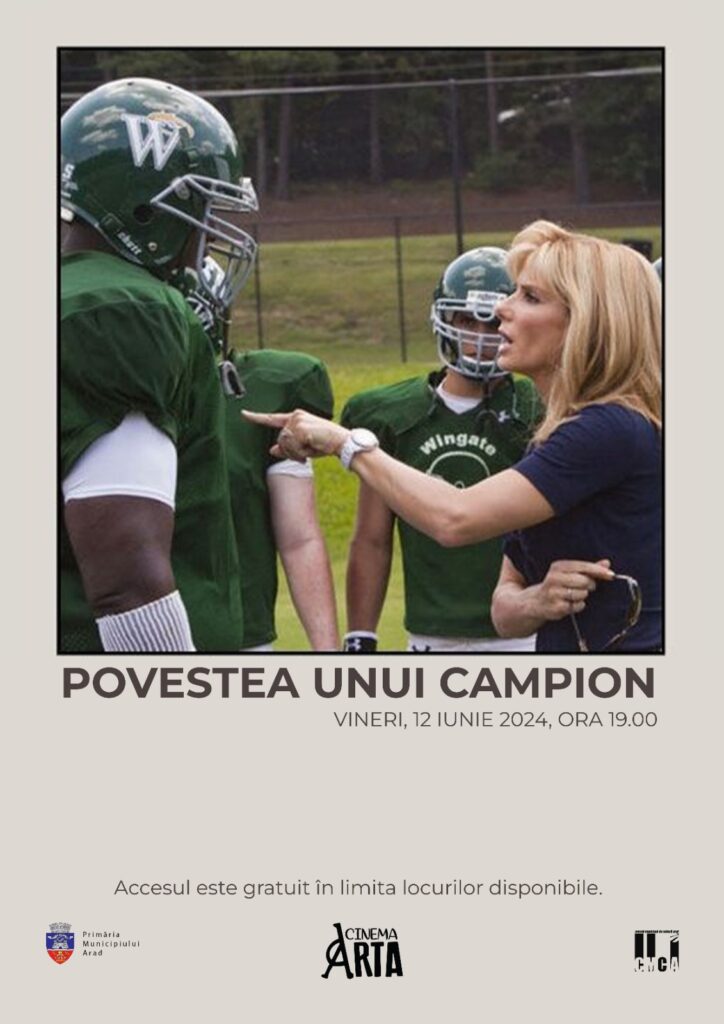 „Povestea unui campion“, pe marele ecran, la Cinematograful „Arta“ din Arad