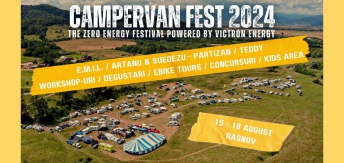 CamperVan Fest 2024 între 15 și 18 august la Râșnov