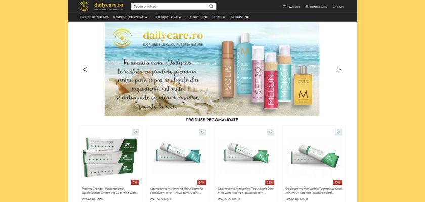 Diviodent lansează DailyCare ro Produse naturale pentru îngrijire personală