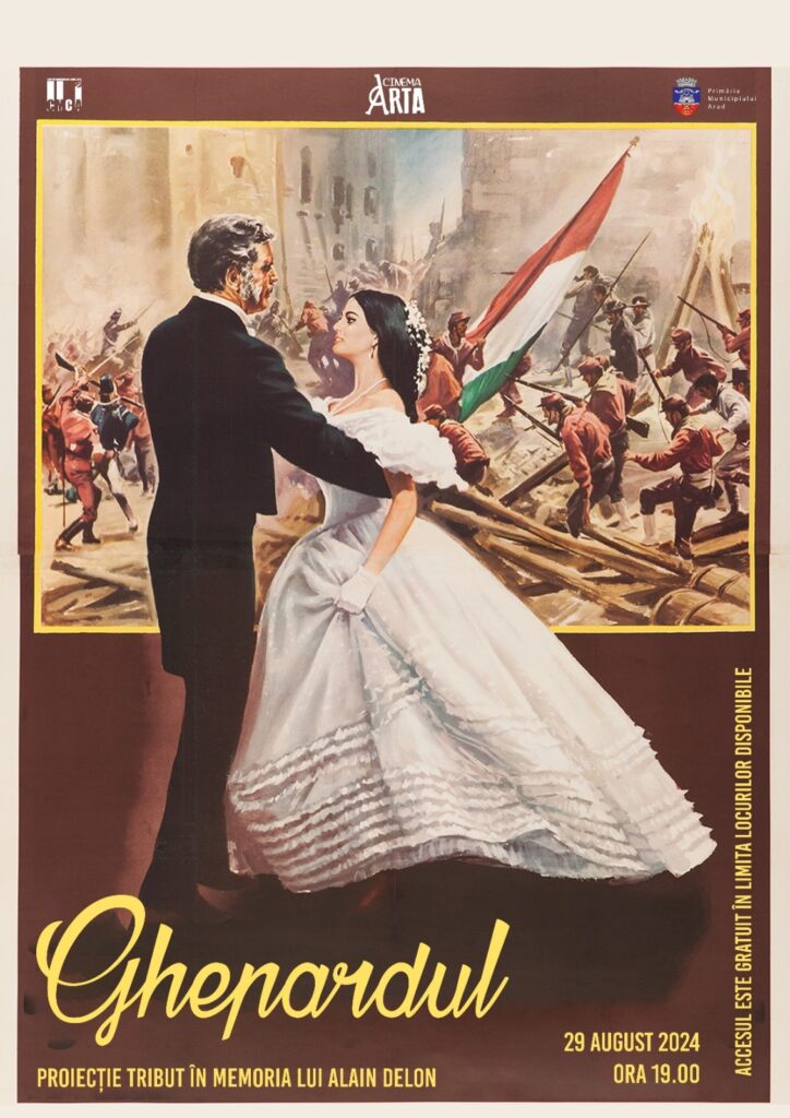 Filmul Ghepardul cinematograf  ARTA Arad