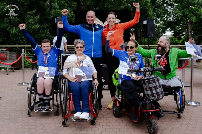 Kaiac Canoe 2024 Para athletii concurează pentru prima dată la nivel național