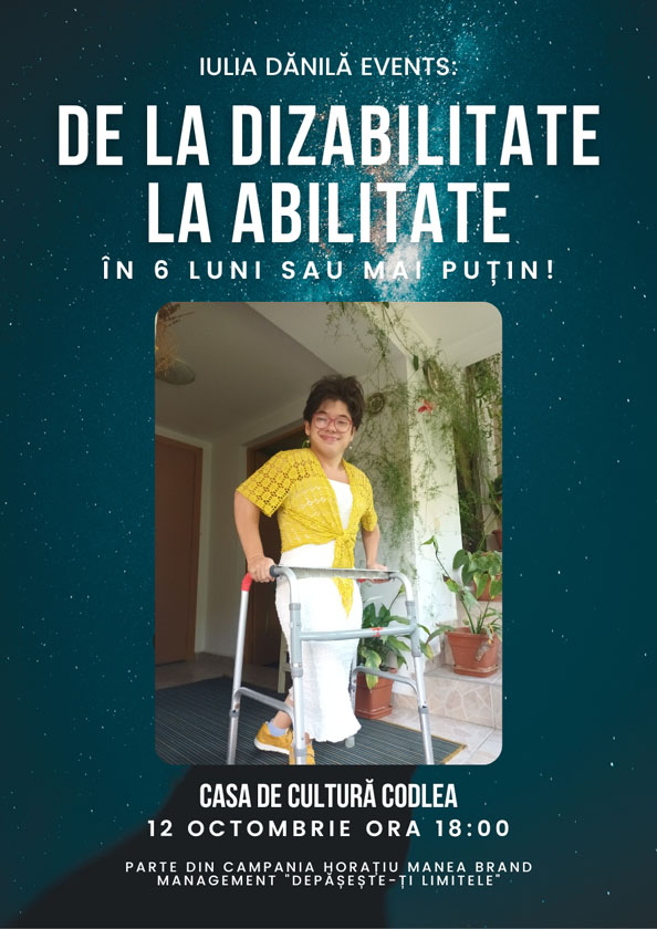 de la dizabilitate la abilitate - 1 eveniment Codlea