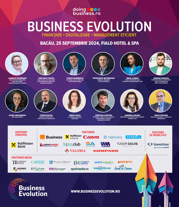 Caravana Business Evolution ajunge în premieră la Bacău pe 25 septembrie_2