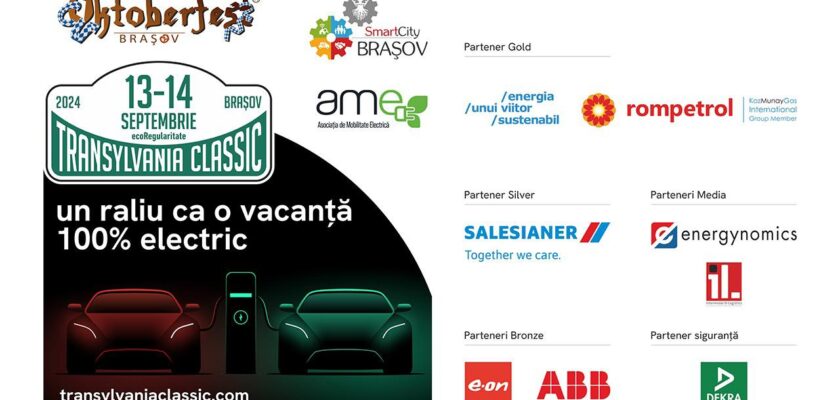 Cursa de mașini electrice Transylvania Classic 2024 s-a încheiat cu energie pozitivă