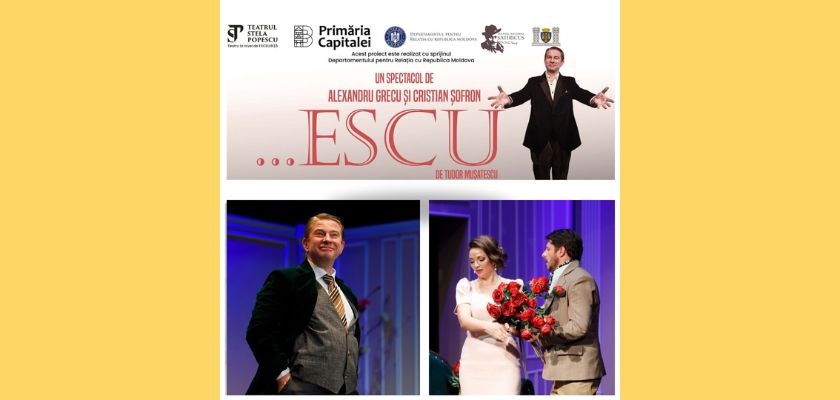 Escu de Tudor Mușatescu la Bulandra pe 13 septembrie