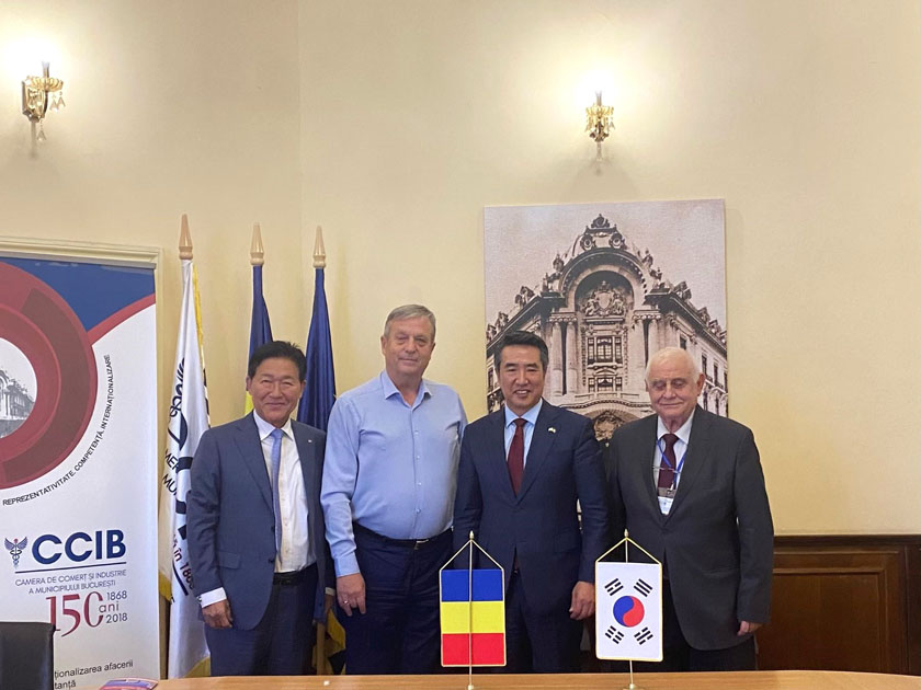 O nouă vizită a E.S. Kap-soo Rim, ambasador al Republicii Coreea în România, la Palatul CCIB Intalnire_1