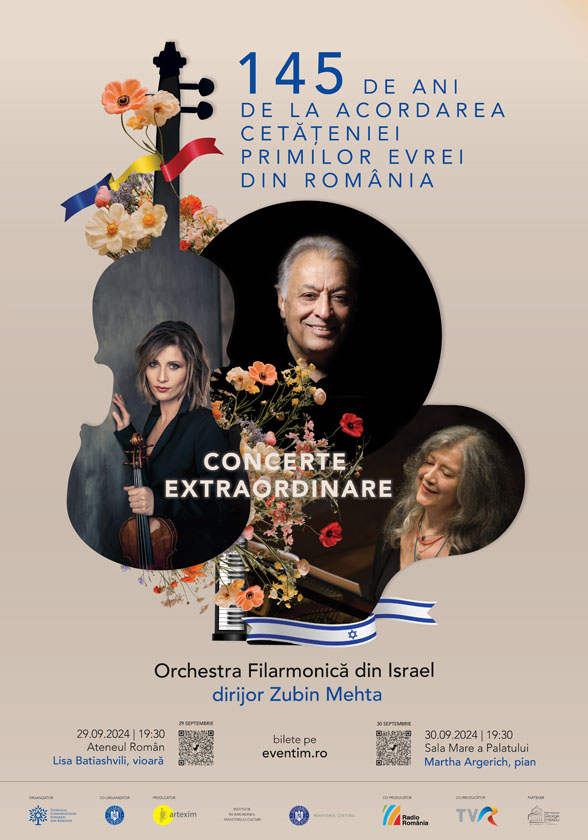 Orchestra Filarmonicii din Israel IPO - două concerte extraordinare la Bucuresti