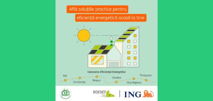 ROENEF, împreună cu ING Bank România și autoritățile locale, inițiază un proiect național pentru promovarea eficienței energetice în clădiri