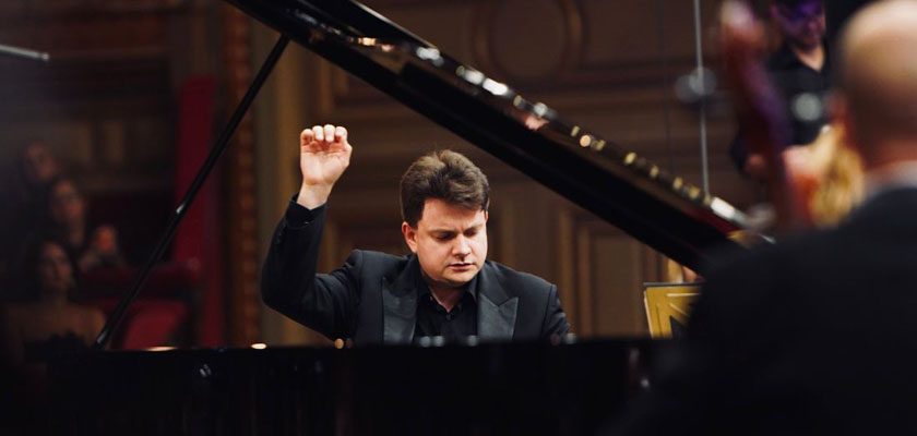 Roman Lopatynskyi câștigă Premiul I la Concursul Enescu 2024, secțiunea pian. foto Alex Damian