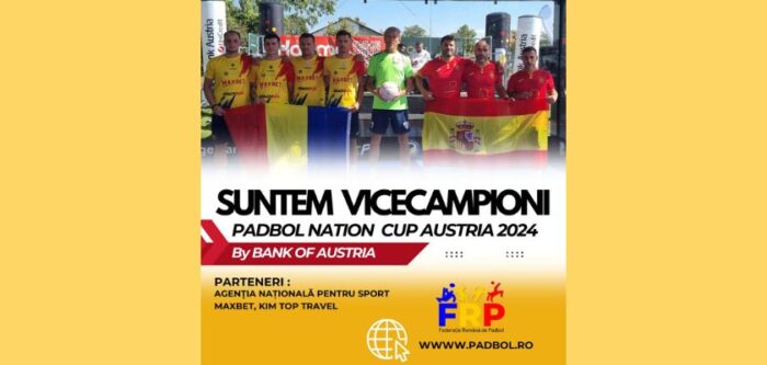 Vicecampioni la Cupa Națiunior la Padbol!