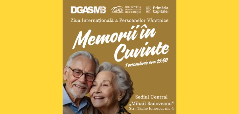 Ziua Internațională a Persoanelor Vârstnice BMB Ziua Internațională a Persoanelor Vârstnice