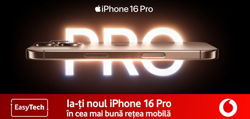 iPhone 16, in oferta Vodafone Romania