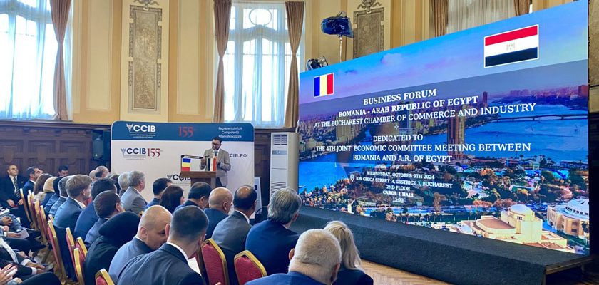 Forum de Afaceri România Egipt Palatul CCIB