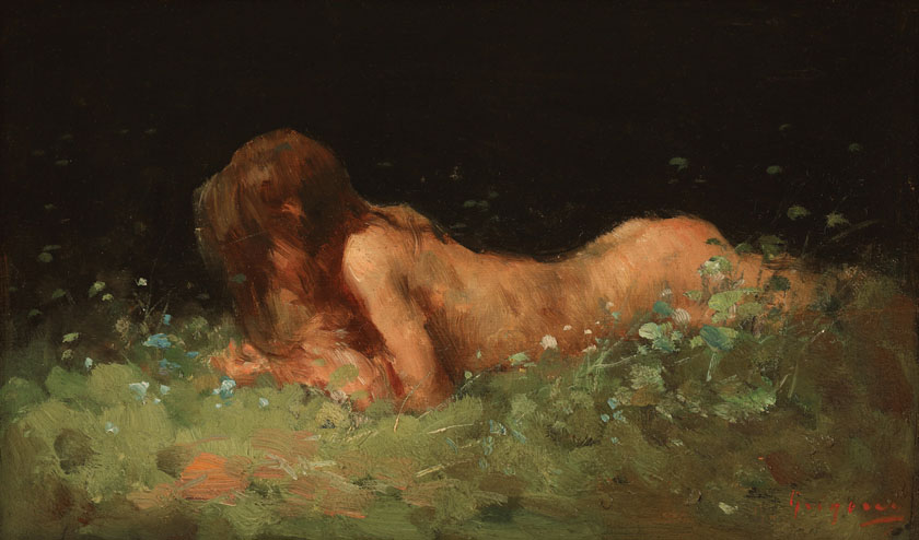 Nicolae-Grigorescu_Nimfa-in-iarba