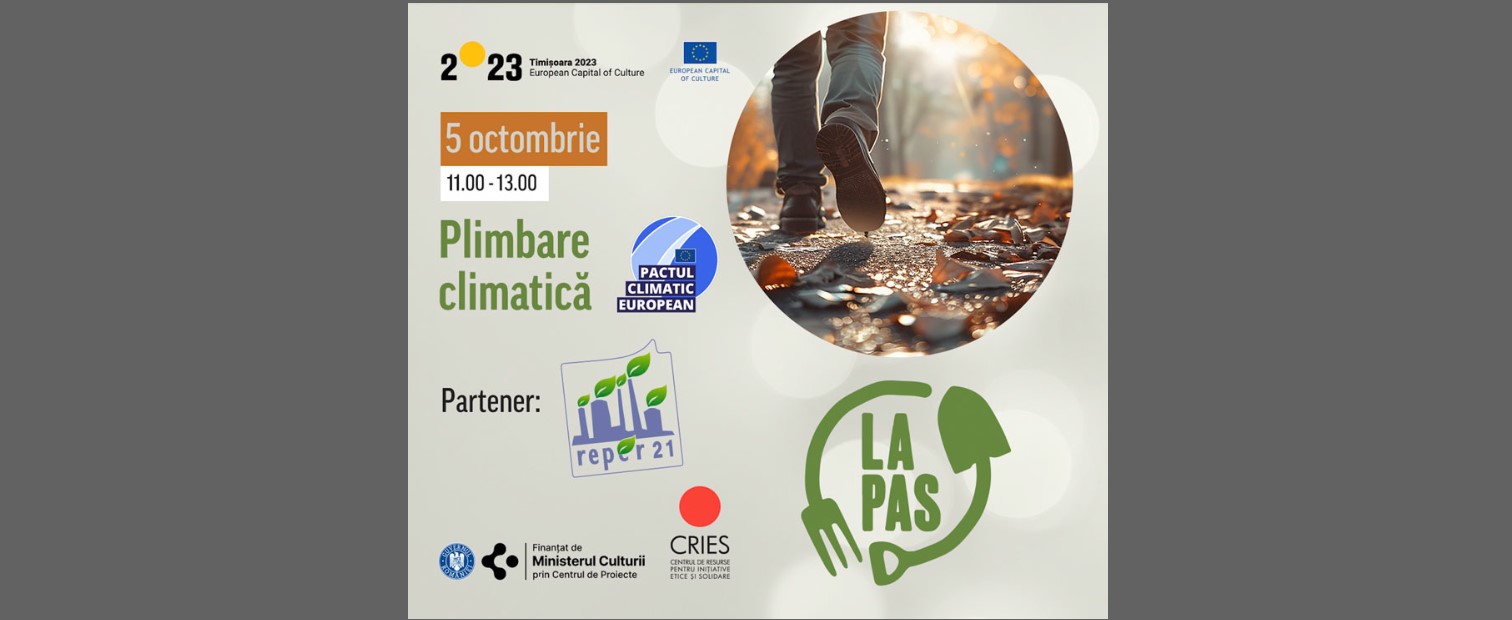 Plimbare Prima plimbare climatică din Timișoara - 5 octombrie 2024 ...