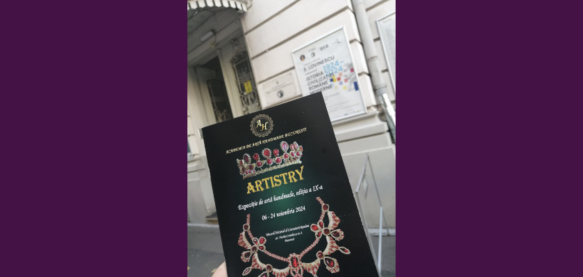 Beatrice Lianda Dinu expoziție artă Handmade Artistry