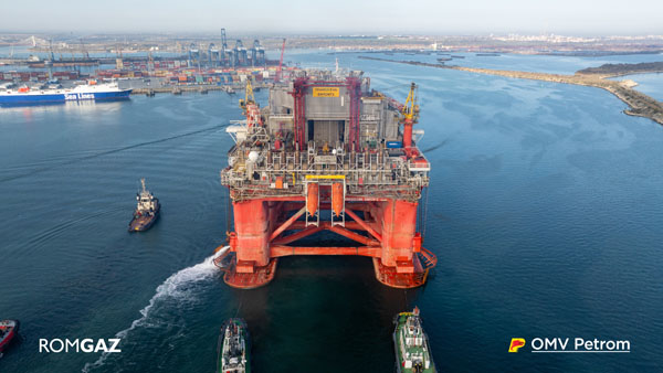 Neptun Deep OMV Petrom ROMGAZ Platforma Transocean Barents 3