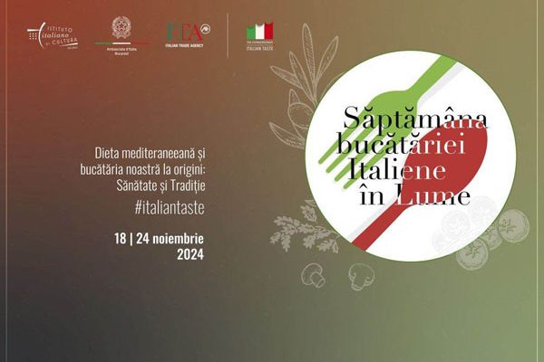 Săptămâna Bucătăriei Italiene în Lume Dieta mediteraneeană