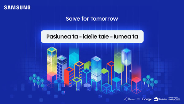 Solve for Tomorrow - Înscrieri până pe 2 decembrie