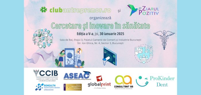 Cercetare și inovare în sănătate - Ediția a V-a 30 ianuarie 2025 ZP cover