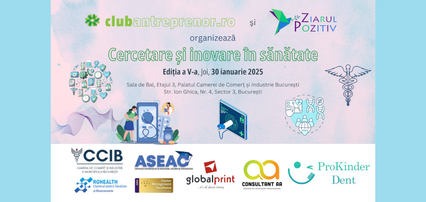 Cercetare și inovare în sănătate - Ediția a V-a 30 ianuarie 2025 ZP cover